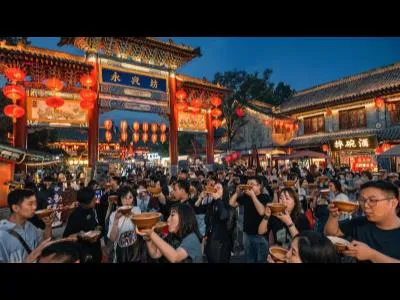 在永兴坊摔一碗酒：西安城墙根下的非遗美食街，本地人教你正确逛法